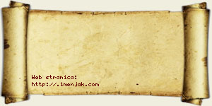 Jakov Nektarijević vizit kartica